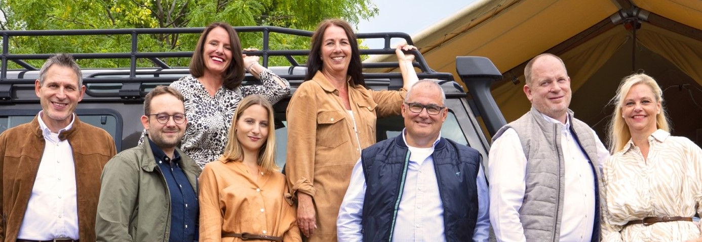 Teamfoto der Reiseexperten vom Reiseveranstalter